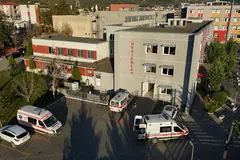 Autoambulancat para godinës së Urgjencës, Spitali Rajonal Elbasan